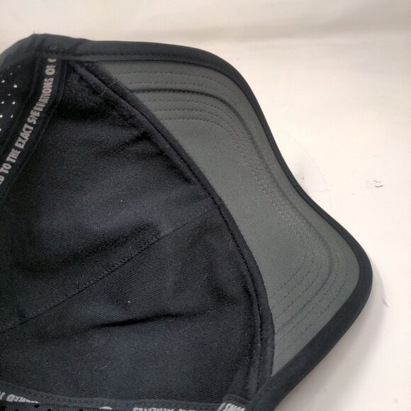 Nike Men's Baseball Cap Hat Black OSFM Embroidered Swoosh Logo - Picture 11 of 12